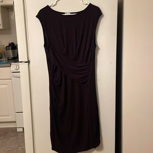 Kut from the Kloth Size 14‎ Mollee Draped Ruched Jersey Knit Sleeveless Dress